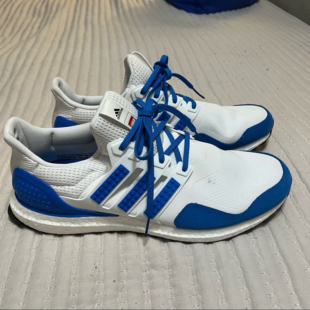 COPY - Adidas Ultraboost Dna x Lego Shock Blue White H67952 Sneakers Shoes Sz 13